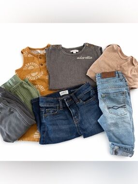 Baby Boy Bundle 12month 7 pieces Assorted